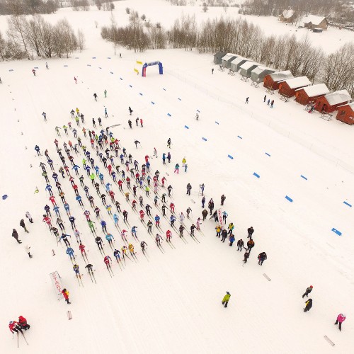 XXXI Bieszczadzki Bieg Lotników- dzień II (dron)